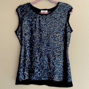 Sequined Calvin Klein Blouse